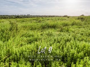 LOT 9 Hargrove Ln, Washington, TX 77880