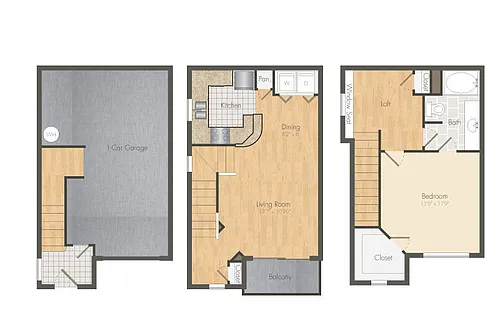 Floor plan A1THR
