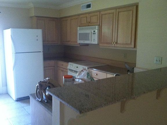 view into kitchen from living room