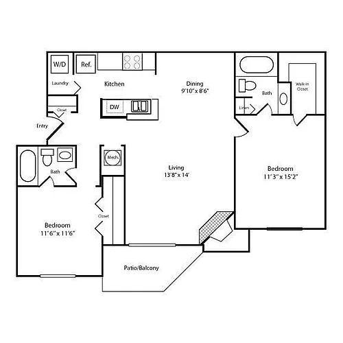Floor plan B4