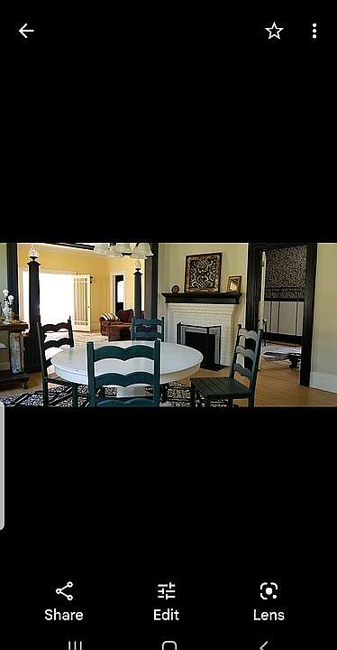 Large dining open to family room