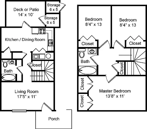 Floor plan C - Stellar Sea