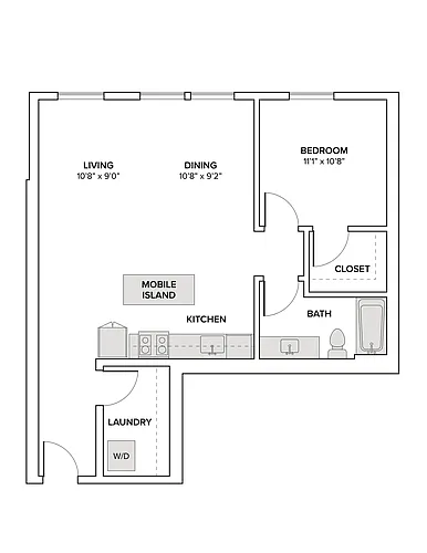 Floor plan A18