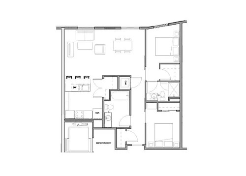 Floor plan B-7