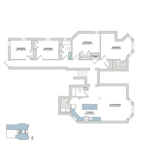 Floor plan 5706-4bA