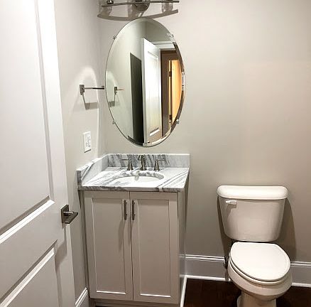 Half bath in front hall