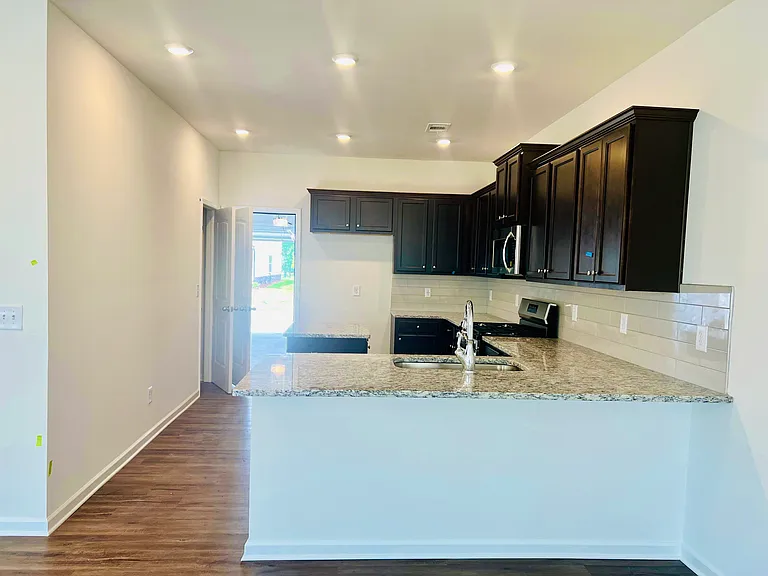 Kitchen equipped with upgraded appliances