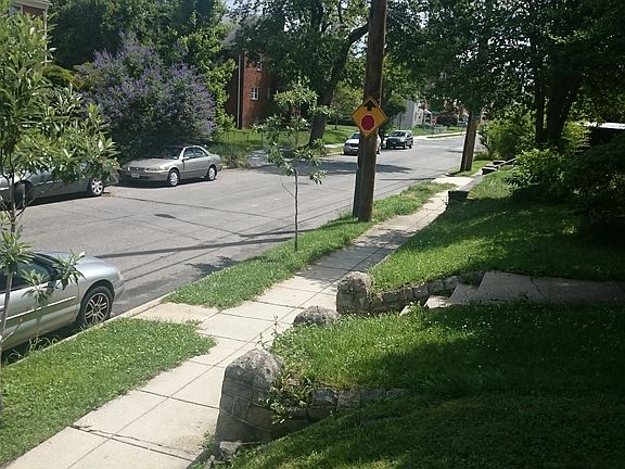 Front yard - 28th Street