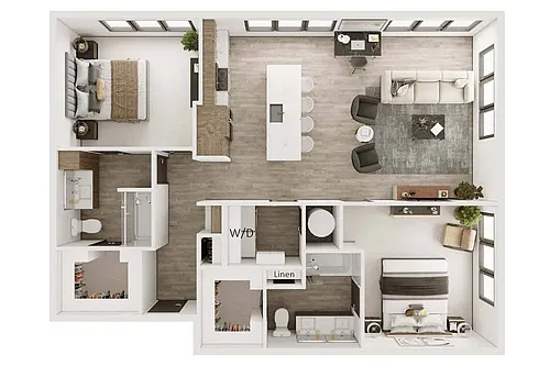 Floor plan B7