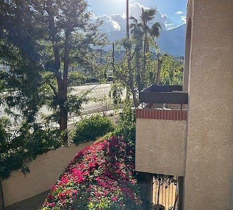View from master bedroom patio.