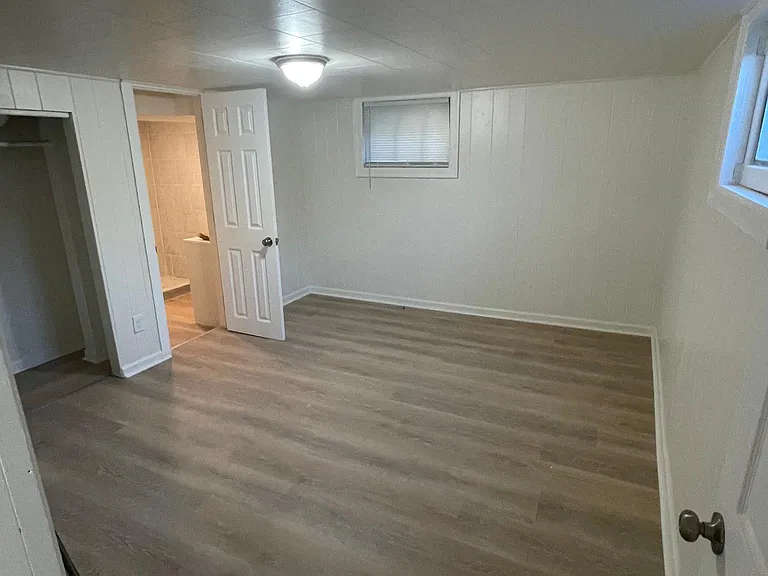 Basement bedroom