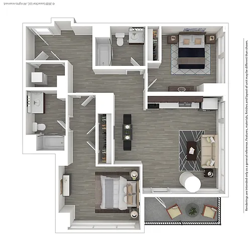 Floor plan B
