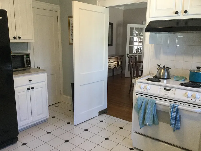 Kitchen looking towards dining room.