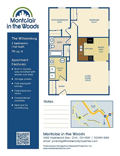 Floor plan MC-TM: 2B1B-817