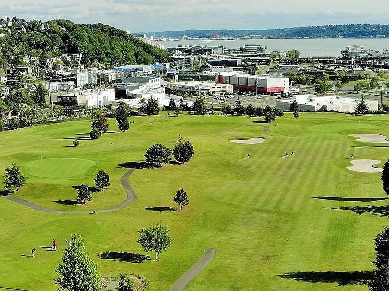 Interbay Golf course, across the street