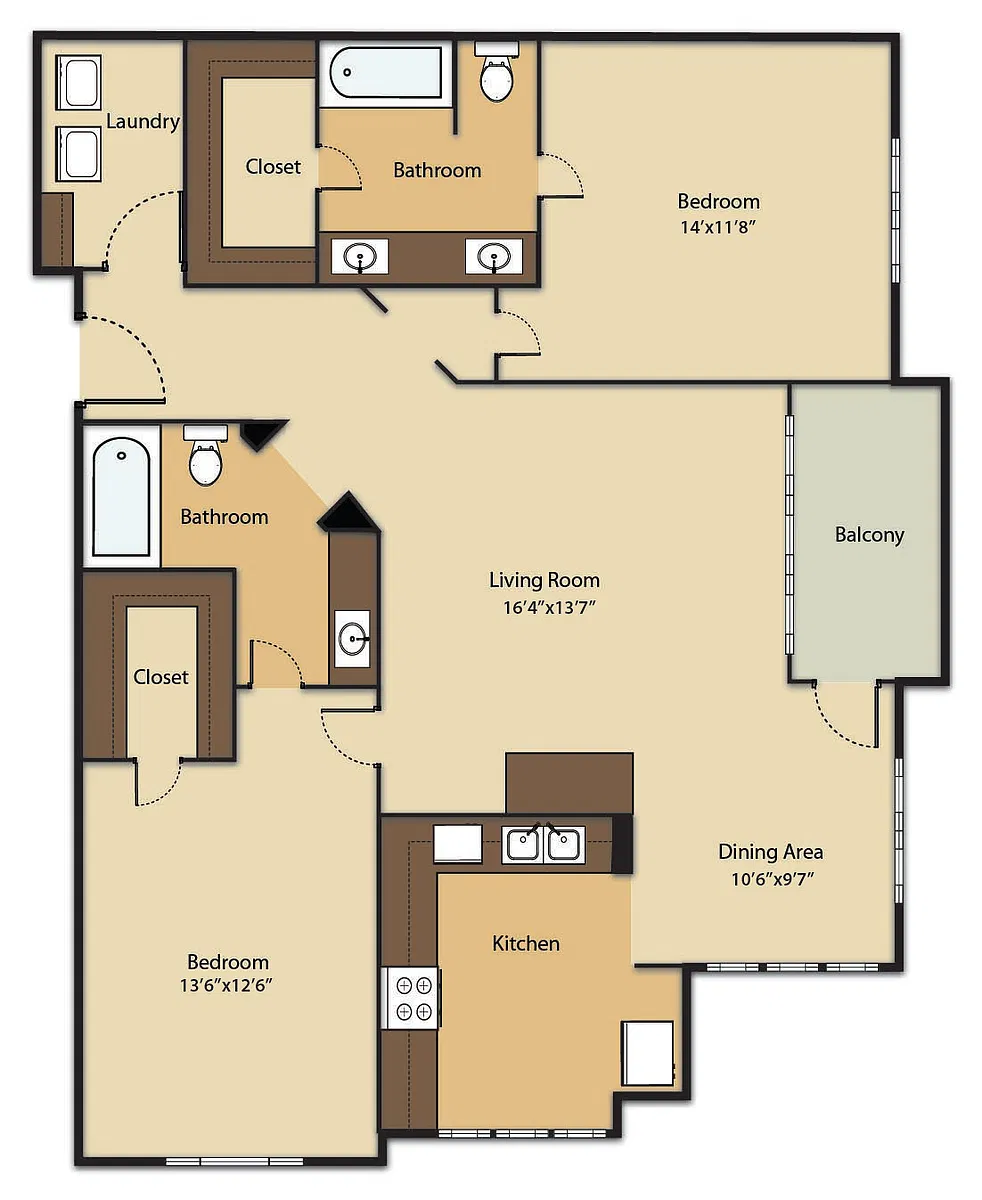 Floor plan B3