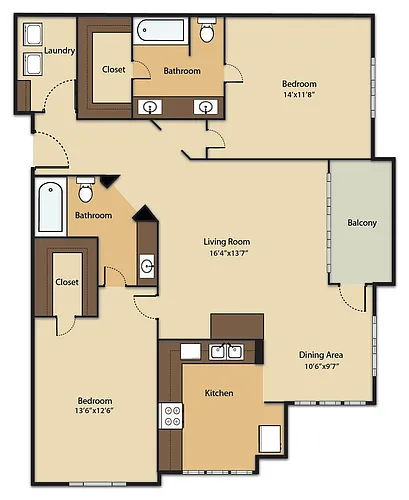 Floor plan B3