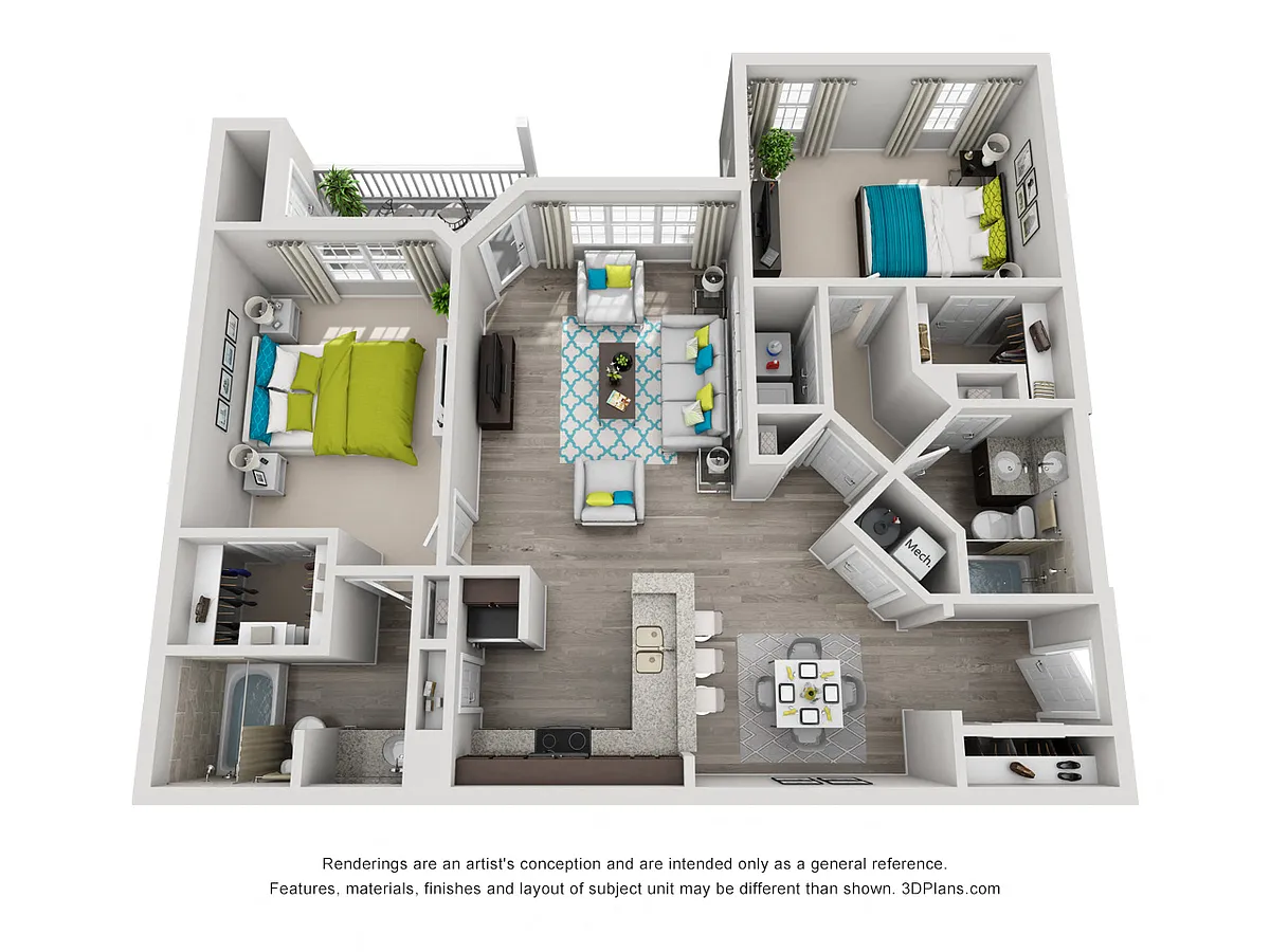 Floor plan Midtown