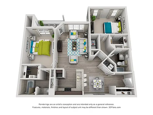 Floor plan Midtown