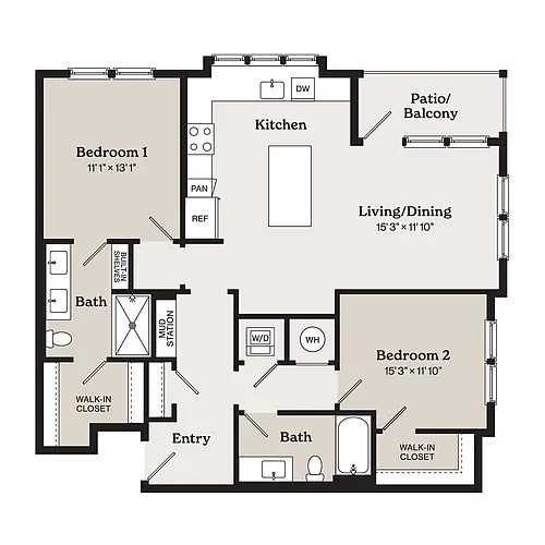 Floor plan B2