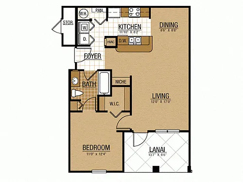 Floor plan The Emperor