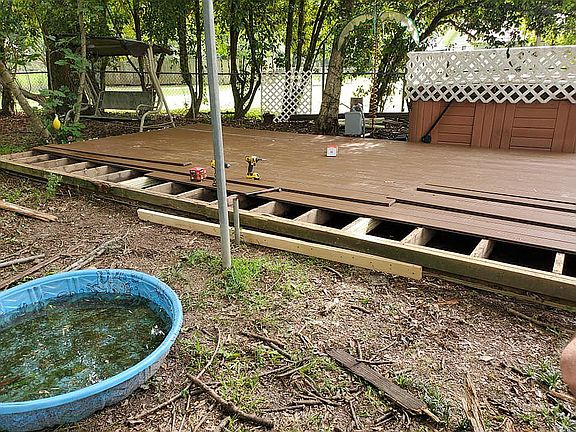 New Backyard Deck