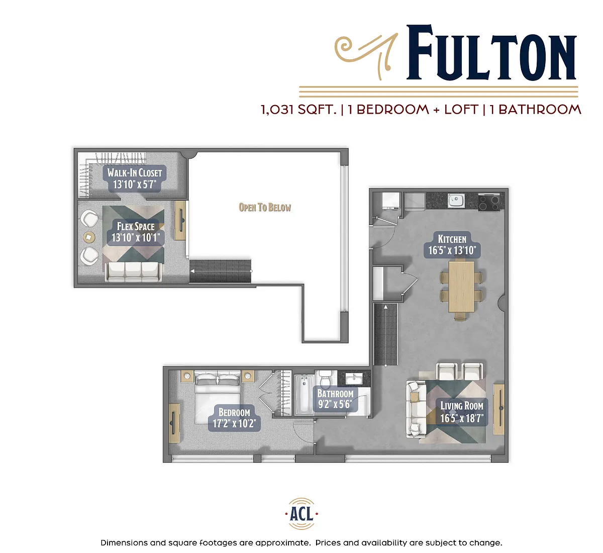 Floor plan Fulton
