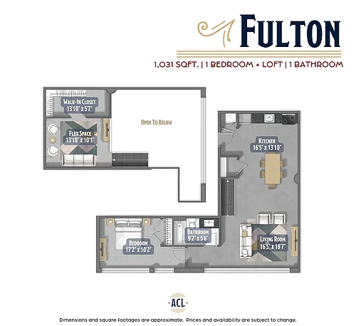 Floor plan Fulton