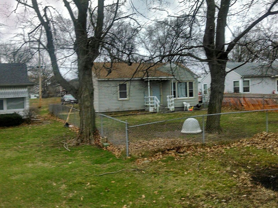 fenced yard