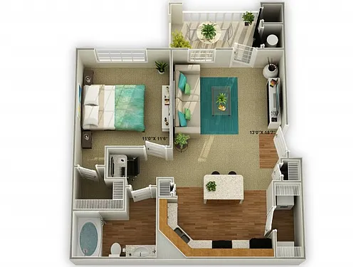 Floor plan Ridgecrest
