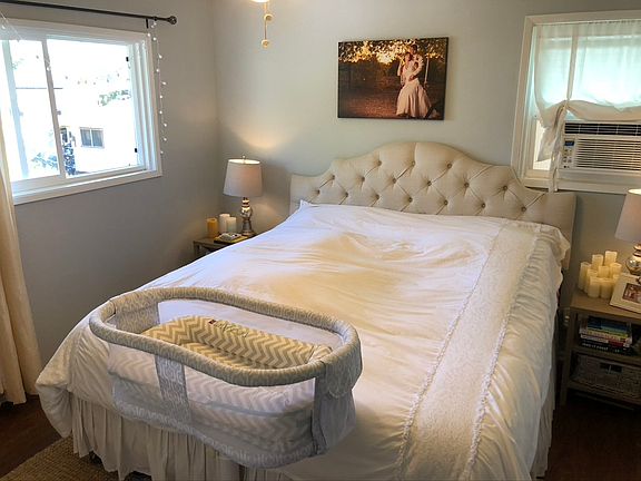 one out of the 2 bedrooms. Both are the same size.