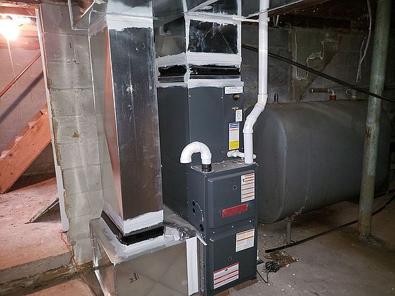 Newer HVAC system, gas heat
