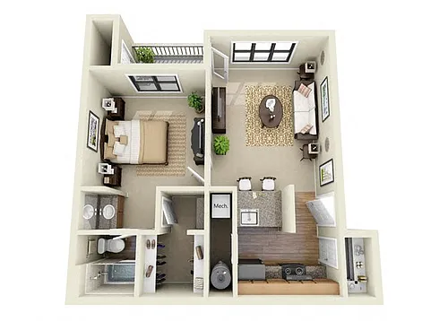 Floor plan The Bentley