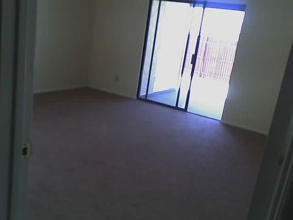 Master bedroom leads to patio
