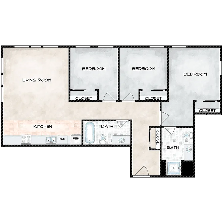 Floor plan C02