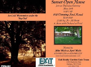 930 Denning Ford Rd, Portland, TN 37148