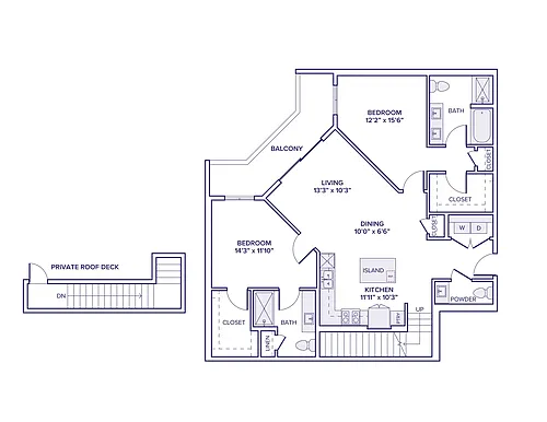 Floor plan RB03R