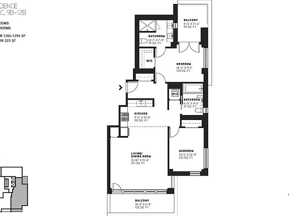 2nd image of 144 N 8th St APT 8C