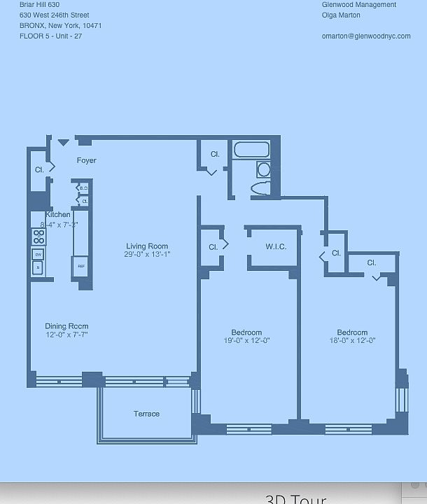 2nd image of 630 W 246th St #808