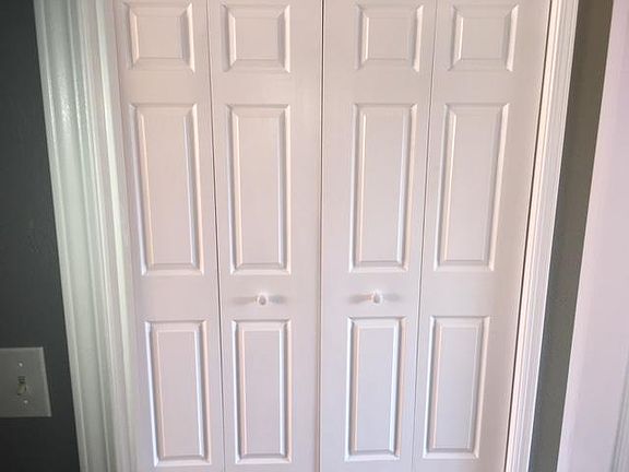 Laundry room closed doors