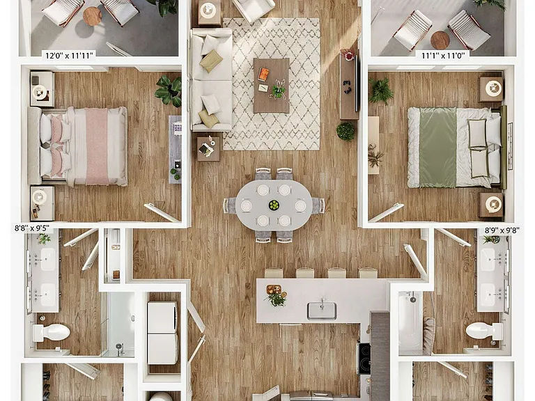 Explore this chic urban floor plan, perfect for contemporary living with its open spaces and modern amenities. Explore this chic urban floor plan, perfect for contemporary living with its open spaces and modern amenities.