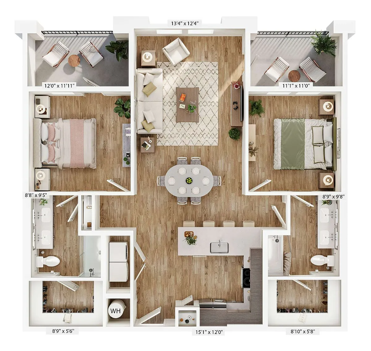 Floor plan B2