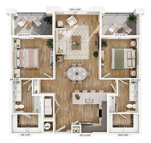 Floor plan B2