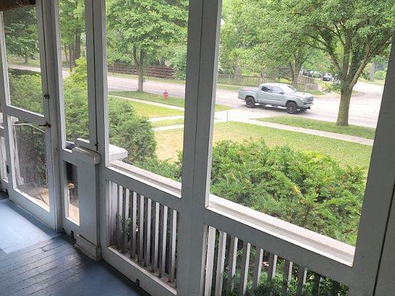 View form porch to park across the street
