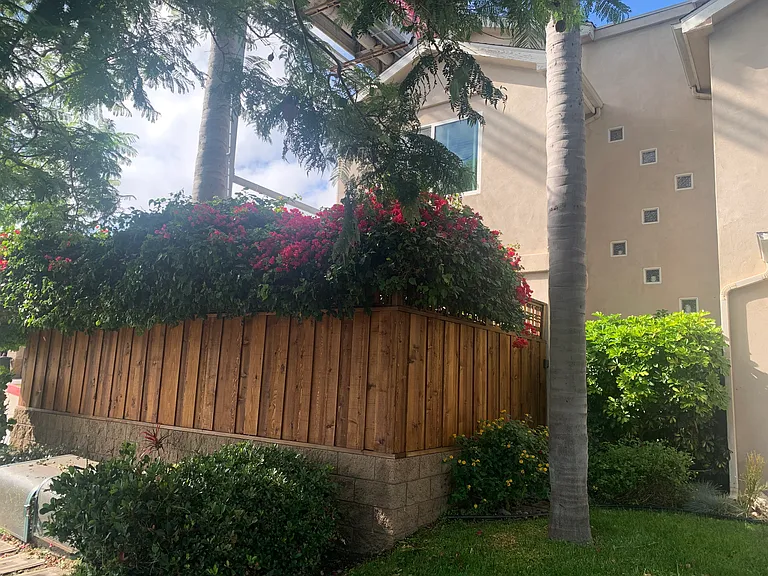 Fence to Private Patio