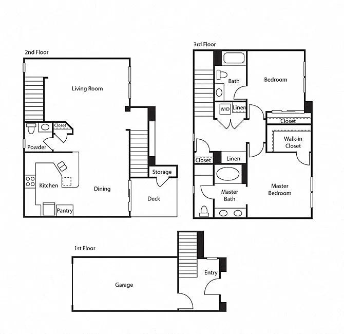 Floor plan B3 2X25
