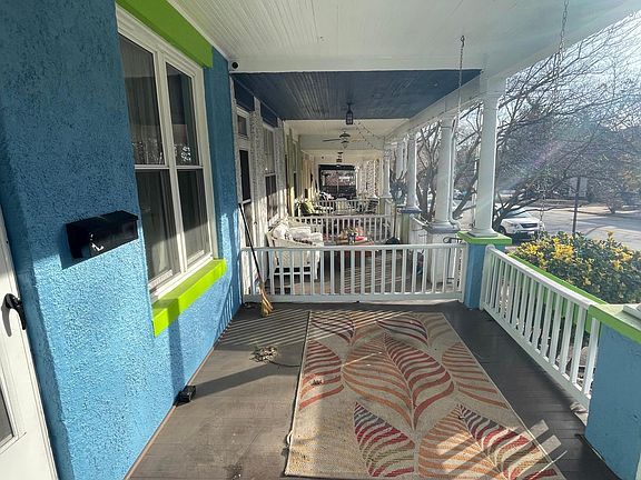 Southern facing front porch