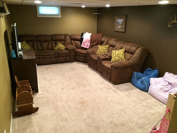 Basement living room