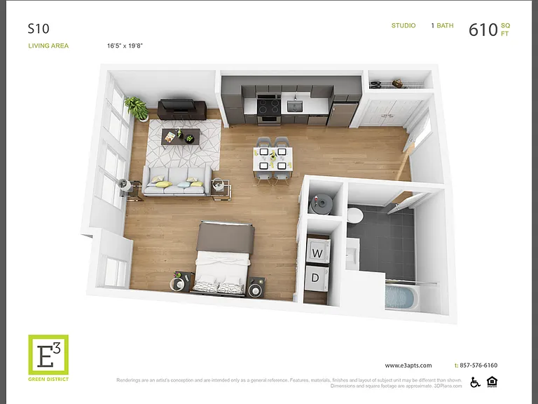 E3 Apartments — Photo 23