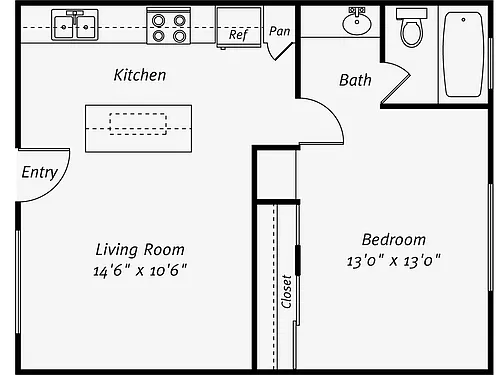 Floor plan A1